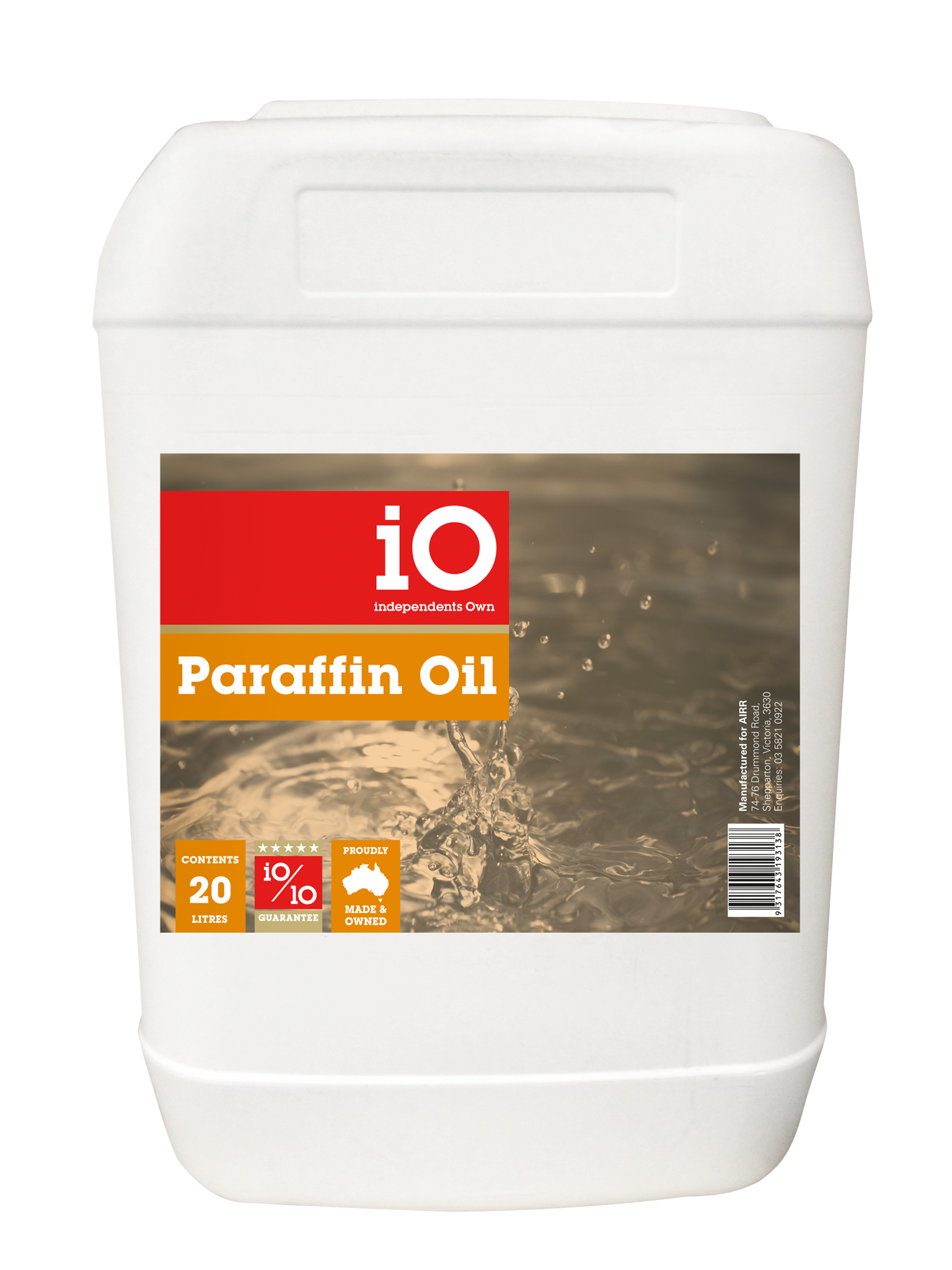 Paraffin oil for horse